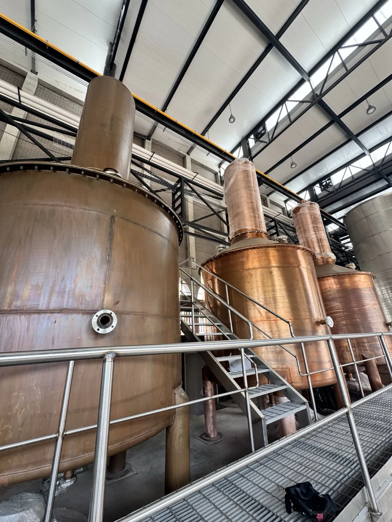 Copper alembic stills